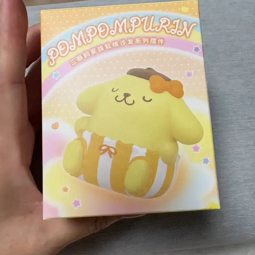 [BUNJANG] Sanrio Pompompurin Soft Cushion Figure (Sealed) / 산리오 소푸트 쿠션 피규어(미개봉)