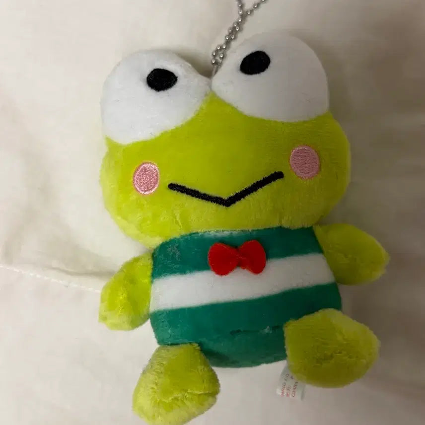 [BUNJANG] Sanrio Kerokerokeroppi Mascot Holder Keychain / 산리오 케로케로케로피 마스코트 홀더 키링