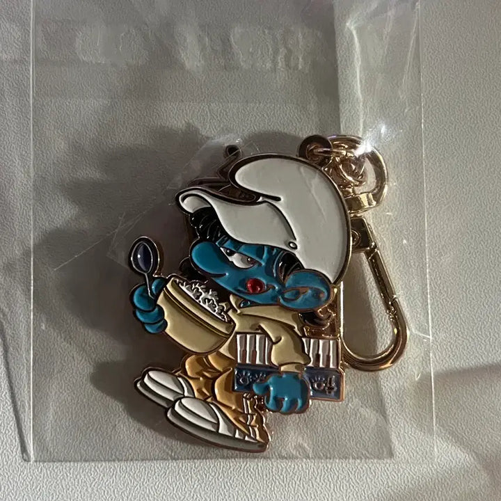 [BUNJANG] SEVENTEEN Woozi Smurf Keyring / 세븐틴 우지 스머프 키링판매양도