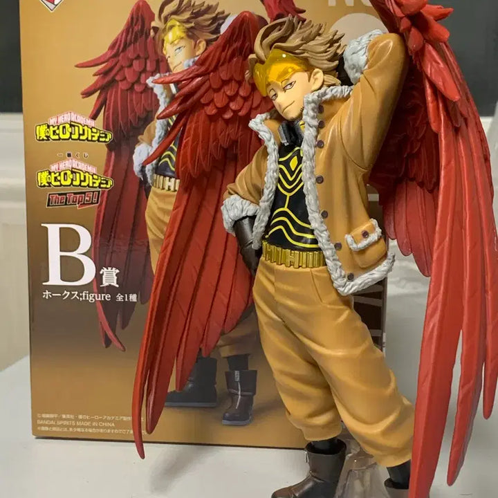 [BUNJANG] My Hero Academia Hawks B Prize Figure (Opened Display) / 나히아 호크스 b상 피규어 개봉전시품(박스0)