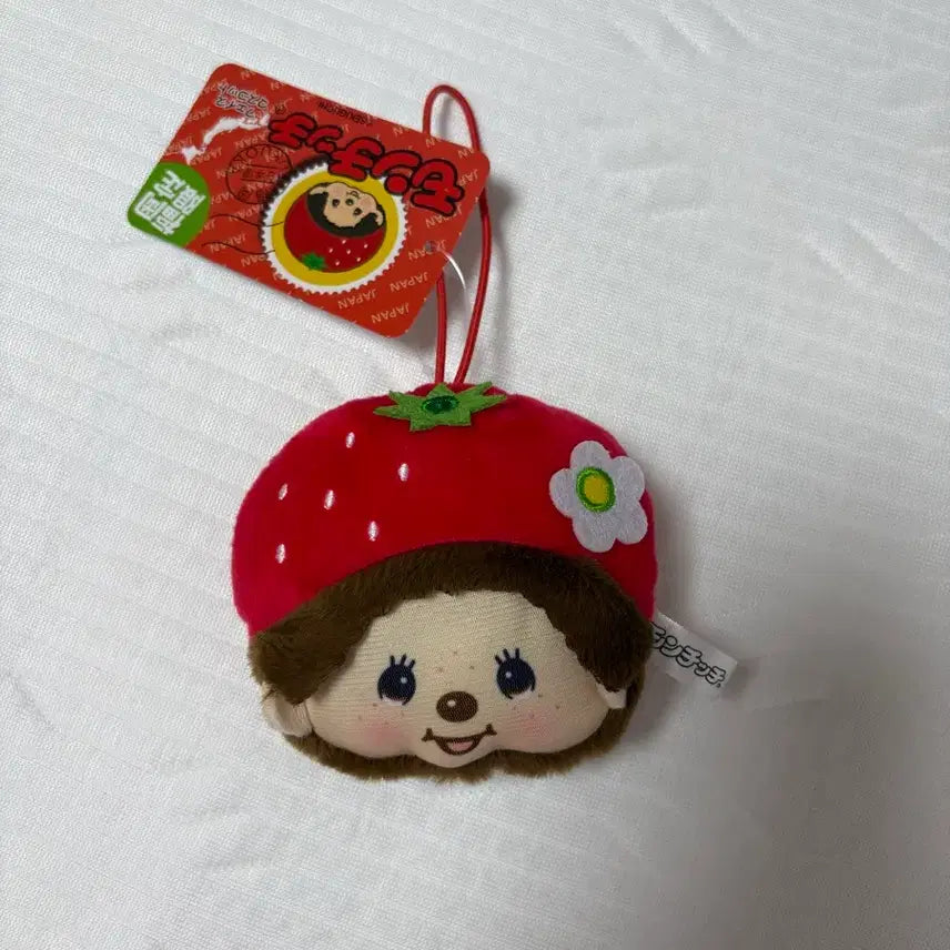 [BUNJANG] Fukuoka Strawberry Monchhichi / 후쿠오카 딸기 몬치치