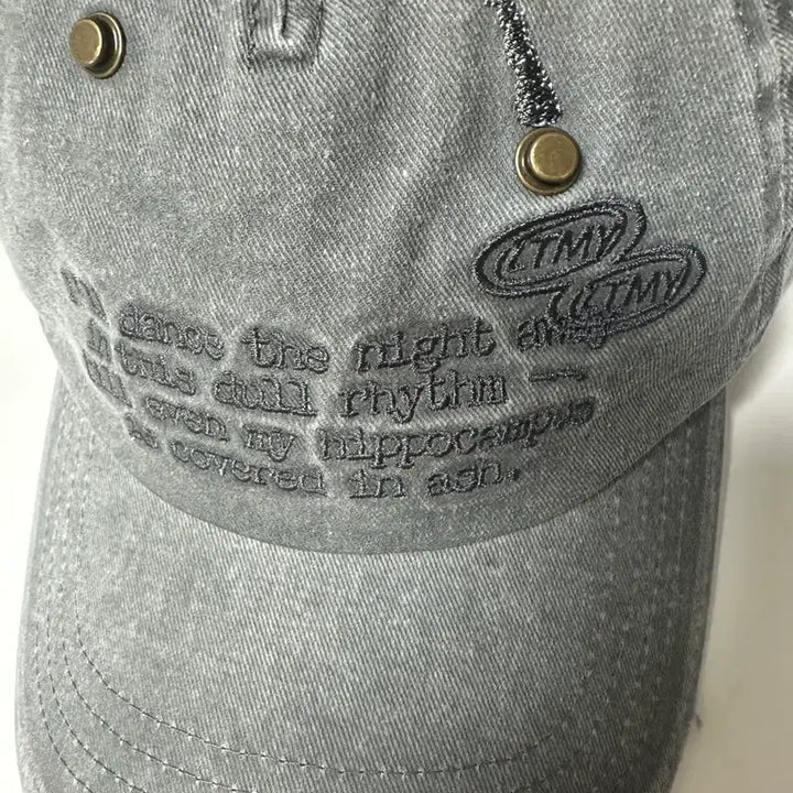 [BUNJANG] Zutto Mayo Zombie Club Denim Cap Hat / 즛토마요 팝업 좀비클럽 데님 캡모자 판매합니다