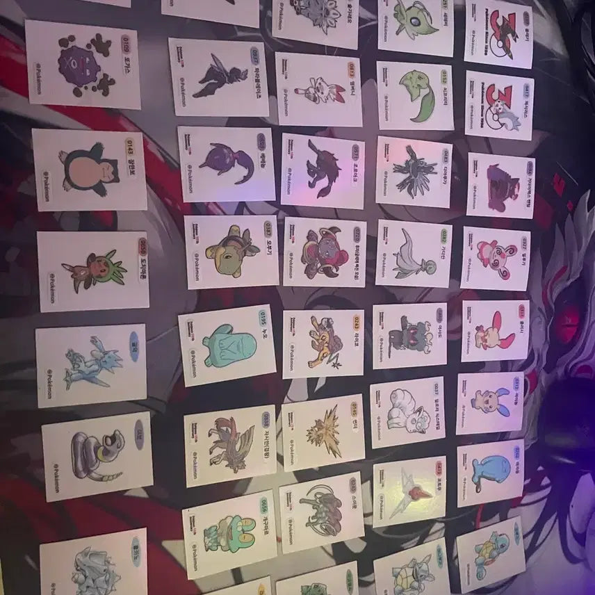 [BUNJANG] Pokemon Sticker Collection / 포켓몬 띠부씰