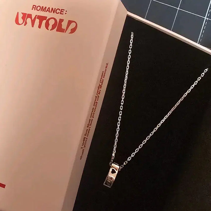 [BUNJANG] ENHYPEN Jungwon Romance Untold Ring Necklace / 엔하이픈 정원 로맨스 언톨드 반지 목걸이 양도
