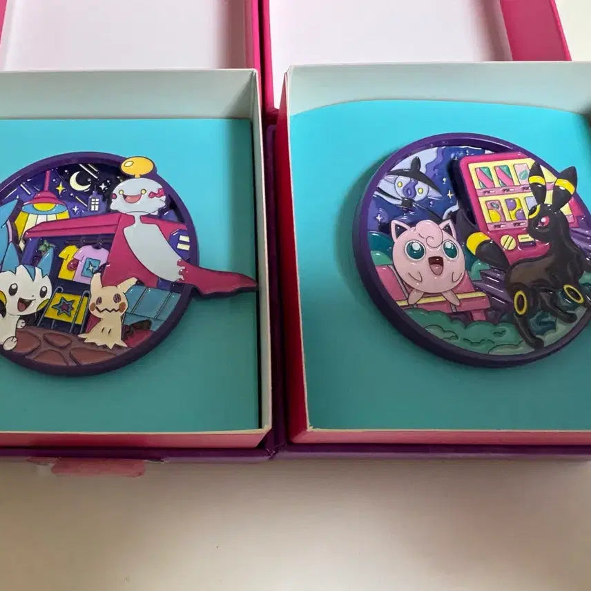 [BUNJANG] Pokemon Pop-up Midnight Roulette Pin Badge Collection / 따라큐 파치리스 치렁, 블래키 푸린) 포켓몬 팝 미드나잇 룰렛 핀뱃지