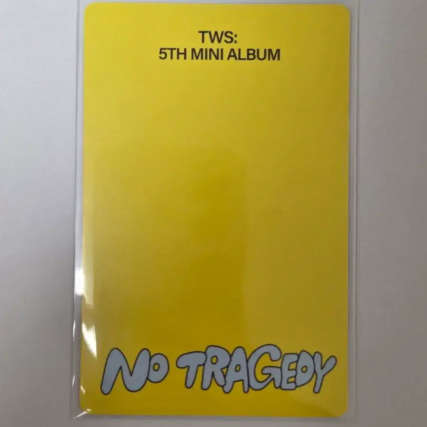 [BUNJANG] TWS Youngjae Kyungmin Unit Photocard No Tragedy Mini Album Vol. 5 / tws 투어스 영재 경민 유닛 포카 no tragedy 미니 5집