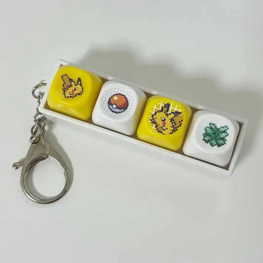 [BUNJANG] Tony Moly Pokémon Keycap Keyring Pikachu / 토니모리 포켓몬 키캡키링 피카츄 키캡키링