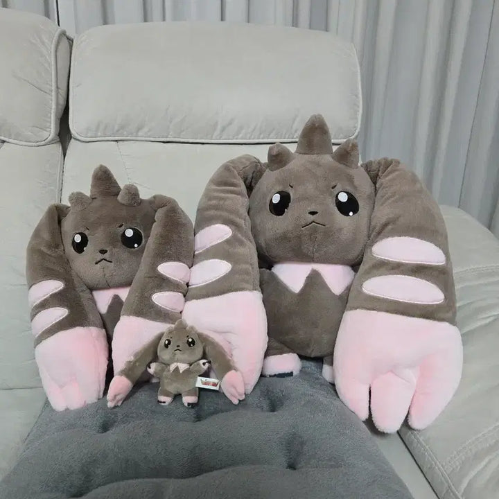 [BUNJANG] Digimon Lopmon Large, Medium, Small Plush Set / 택포/일괄]디지몬 로프몬 대형 중형 소형 인형 판매 합니다