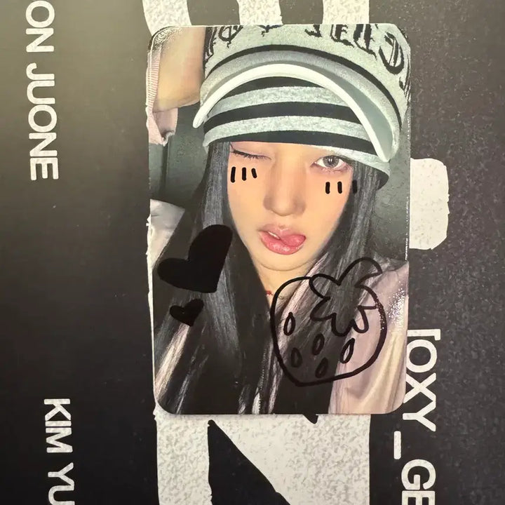 [BUNJANG] Keyveatz OXY Yui Lucky Draw Photocard / 키비츠 keyveatz 옥시 OXY 1주차 공방 포카 양도