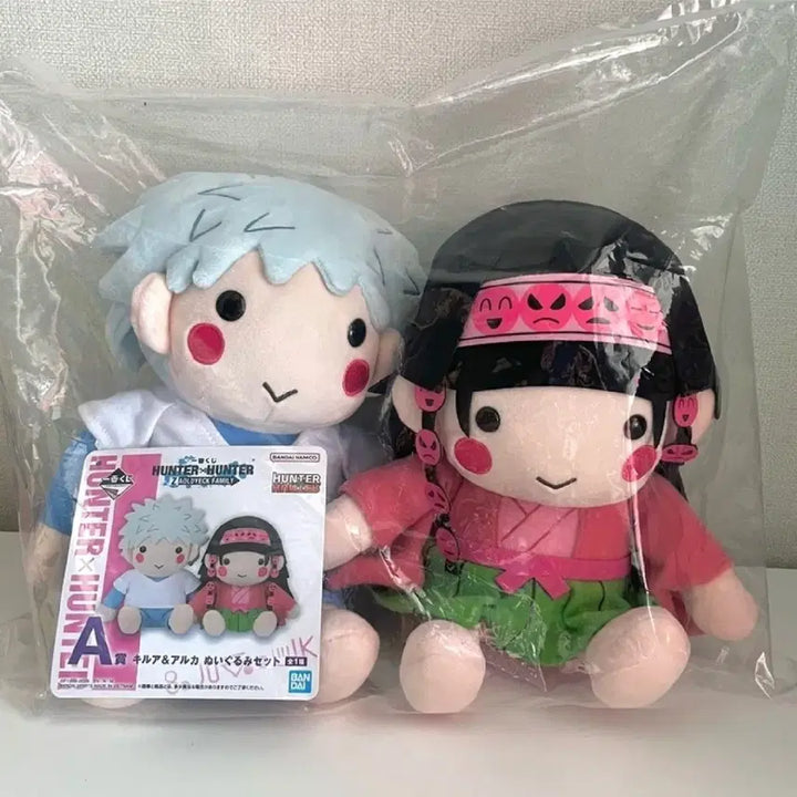 [BUNJANG] Hunter x Hunter Nendoroid Killua &amp; Alluka (A Prize) Set / 헌터X헌터 넨도로이드 키르아 &amp; 아르카(A상) 세트
