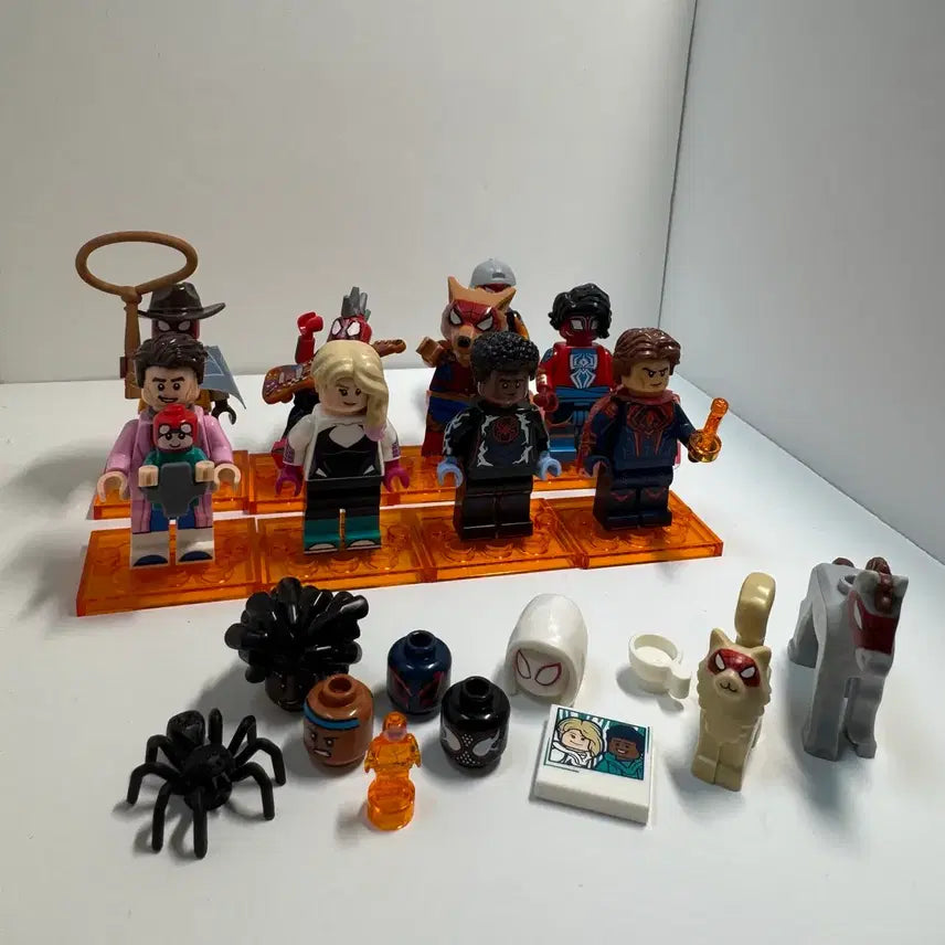 [BUNJANG] LEGO Spider-Man Minifigure Set (9 types) / 레고 스파이더맨 미니피규어 9종