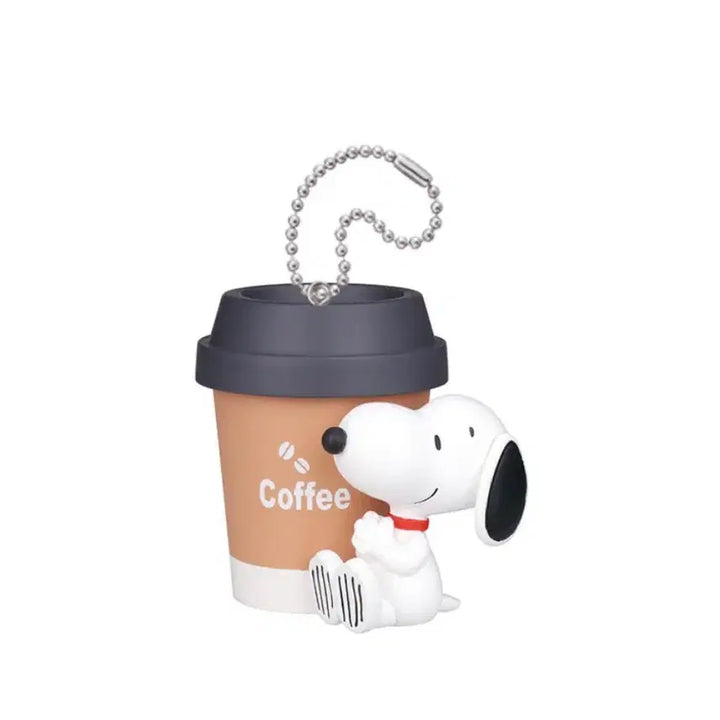 [BUNJANG] Snoopy Coffee Cafe Stand Gacha Keychain Bundle Set / 일괄)스누피커피 카페 스탠드 가챠 피너츠 리멘트 키링