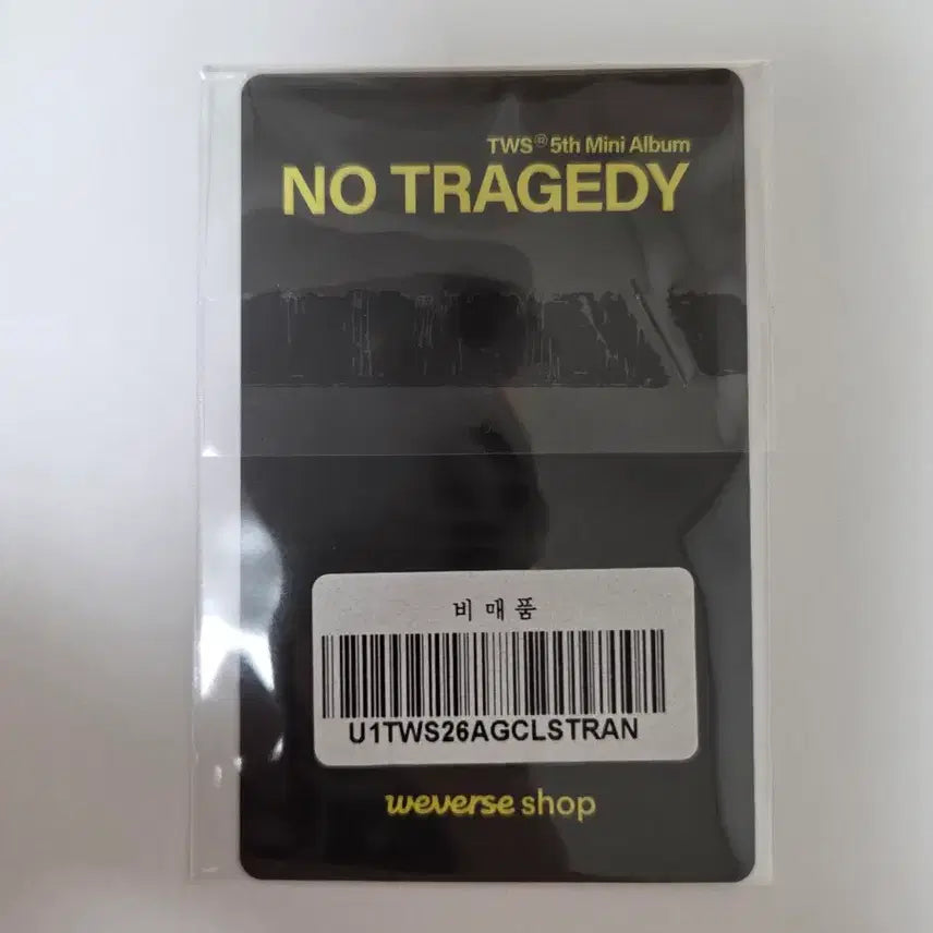 [BUNJANG] TWS Kyungmin NO TRAGEDY Weverse Comeback Live POB Photocard / tws 투어스 경민 no tragedy 위버스 컴백라이브 특전 포카