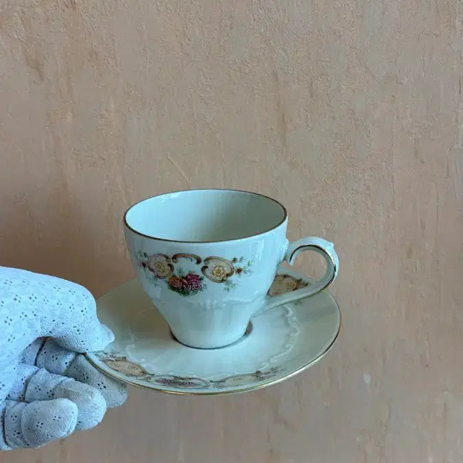 [BUNJANG] 1960s Buchwald-Rotor Bavaria Porcelain Mocha Cup / 1960년대 독일 빈티지 분지델 로로 바바리아 모카잔