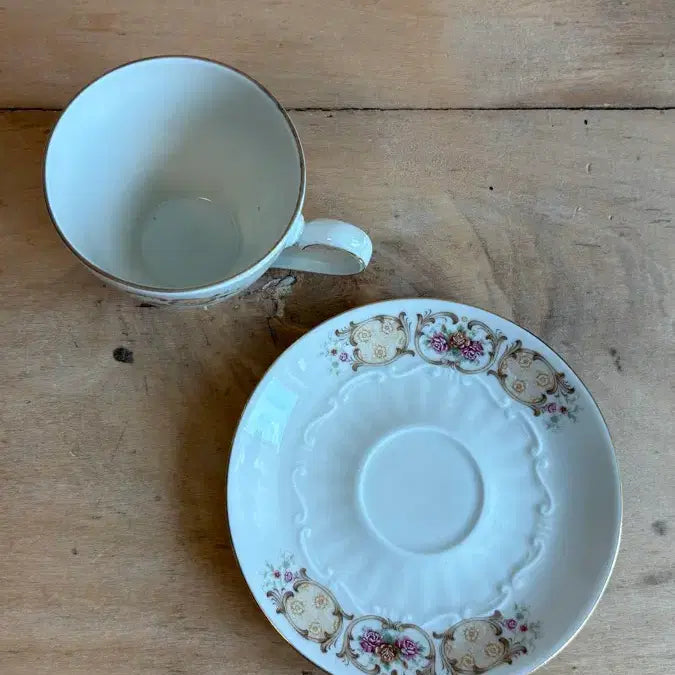 [BUNJANG] 1960s Buchwald-Rotor Bavaria Porcelain Mocha Cup / 1960년대 독일 빈티지 분지델 로로 바바리아 모카잔