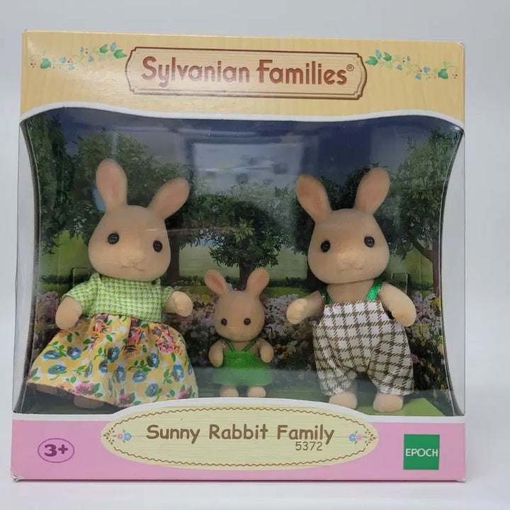 [BUNJANG] Sylvanian Families Sunny Rabbit Family Set (Discontinued) / 단종)실바니안 패밀리 단종 써니토끼 가족 세트 일괄