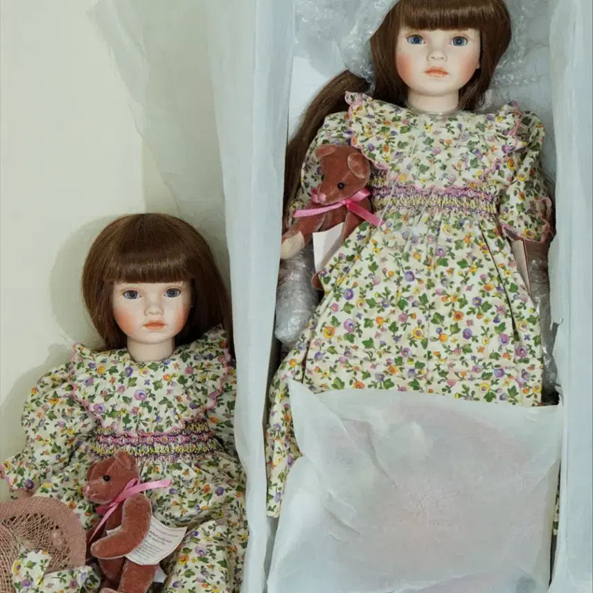 [BUNJANG] Pollydoll 22-inch Debra Porcelain Doll Full Set / 폴린돌.포세린돌.포세린인형.비스크돌