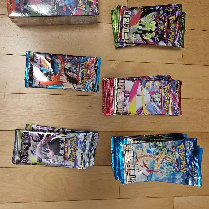 [BUNJANG] Pokemon Card Game Inferno X 1 Box &amp; Search Packs Bundle / (급처)포켓몬카드 인페르노x 1박스 및 서치팩 69개 판매합니다