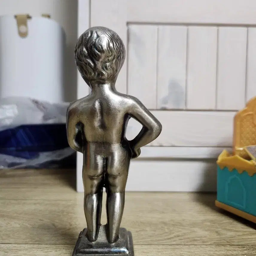 [BUNJANG] Antique Metal Manneken Pis Statue Miniature Decoration / 벨기에 브뤼셀 오줌싸개 동상(Manneken Pis) 엔틱 금속 미니어