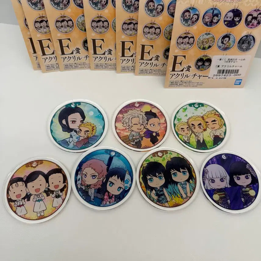 [BUNJANG] Demon Slayer: Kimetsu no Yaiba Infinite Bonds E Prize Acrylic Stands (Muichiro, Rengoku, Sanemi) Bundle Set / 일괄)귀멸의칼날 불멸의유대 E상 아크릴 (무이치로 렌고쿠 시나즈가와)