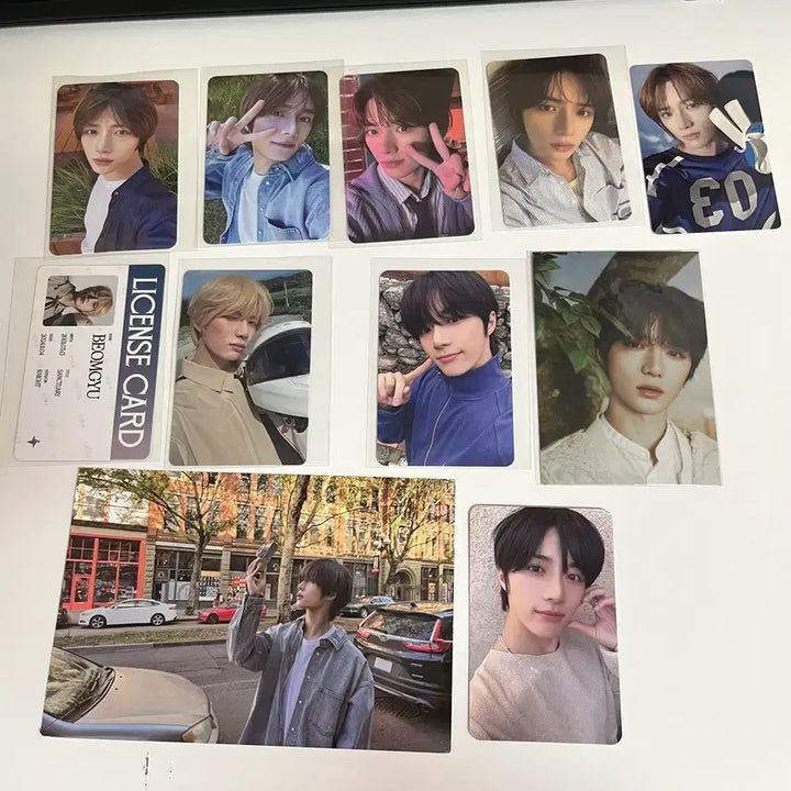 [BUNJANG] TXT Beomgyu Photocard &amp; POB Bundle Set / 투바투 범규 포토카드 , 포카 특전 일괄양도