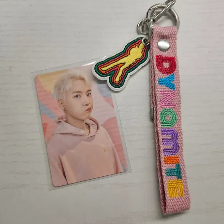 [BUNJANG] BTS J-Hope x Fila Collaboration Keychain &amp; Photocard Set / 가격내림)방탄 제이홉 필라(FILA)콜라보