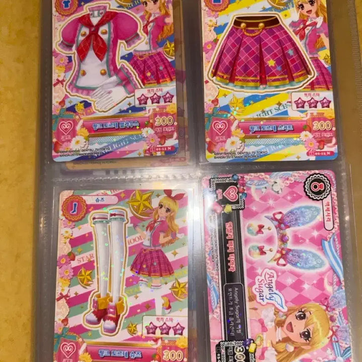 [BUNJANG] Aikatsu! Rime School Look &amp; Angely Beary Tiara / 아이엠스타 아이카츠 핑크 토르테 엔젤리 바니 티아라