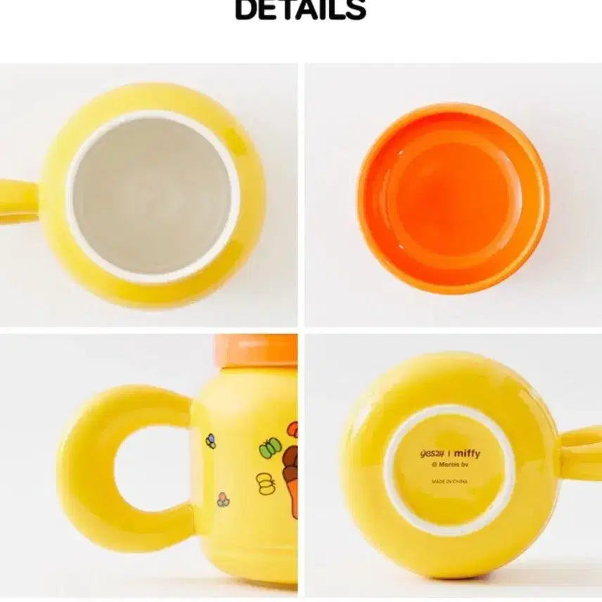 [BUNJANG] Miffy Teatime Mug Set Yellow / 미피 티타임 머그세트 옐로우 예스24 yes24 새상품