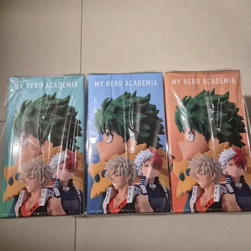 [BUNJANG] My Hero Academia Figures 3-Piece Set / 나의 히어로 아카데미아 피규어 3종 세트