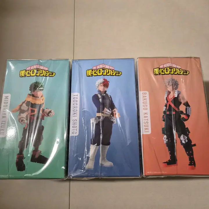 [BUNJANG] My Hero Academia Figures 3-Piece Set / 나의 히어로 아카데미아 피규어 3종 세트