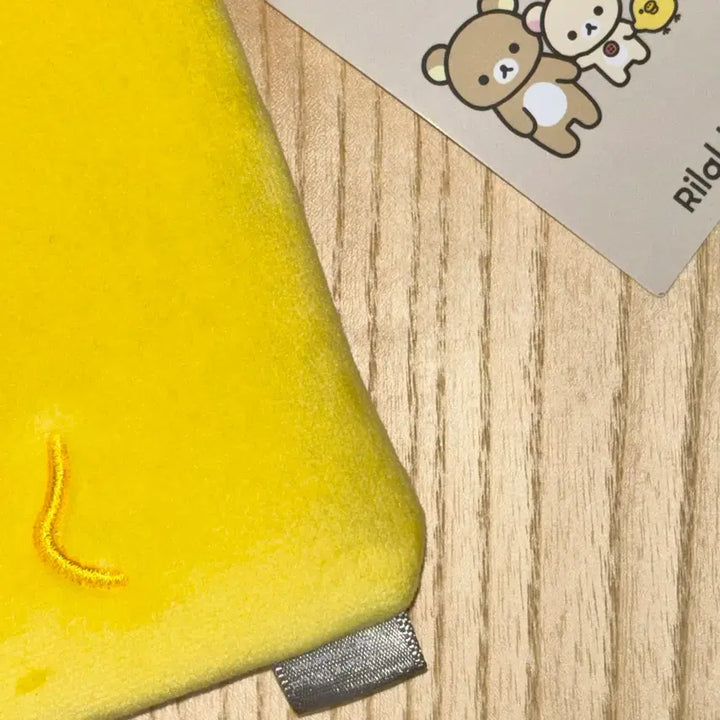 [BUNJANG] Rilakkuma Kiiroitori Piggy Mini Pouch Card Holder / 리락쿠마 키이로이토리 돼병이 미니 파우치 카드지갑