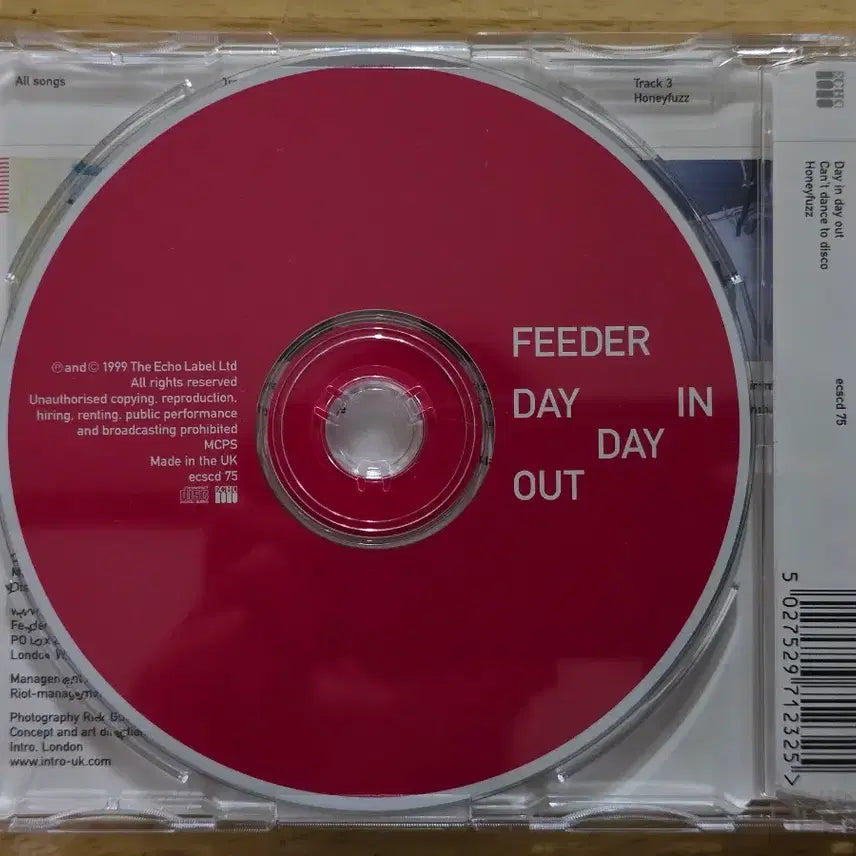 [BUNJANG] Feeder Day In Day Out UK Edition CD / CD 음반 Feeder 피더- Day In Day Out 영국반