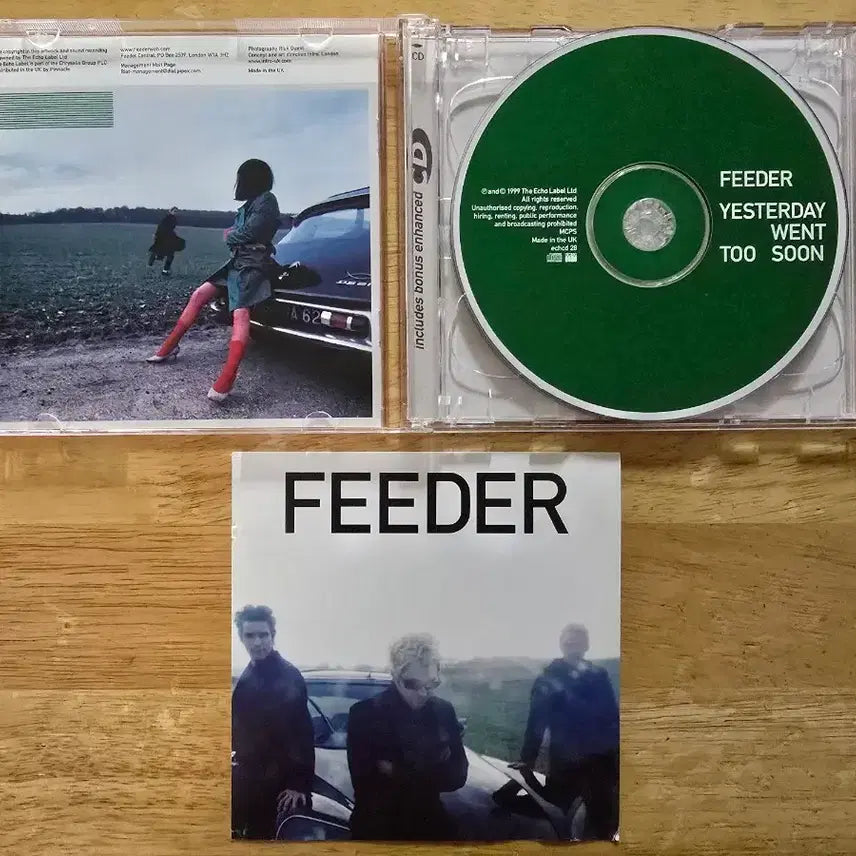 [BUNJANG] Feeder Yesterday Went Too Soon Limited Edition 2CD Set / CD 음반 Feeder 피더 Yesterday Went Too Soon
