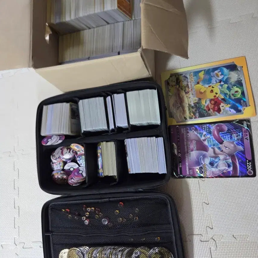 [BUNJANG] Pokemon Card &amp; Goods Bundle Set / 포켓몬카드 몆천장 사진일괄