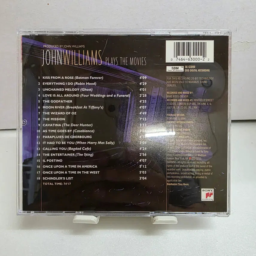 [BUNJANG] John Williams Plays the Movies - Classical Guitar / John Williams Plays the Movies
