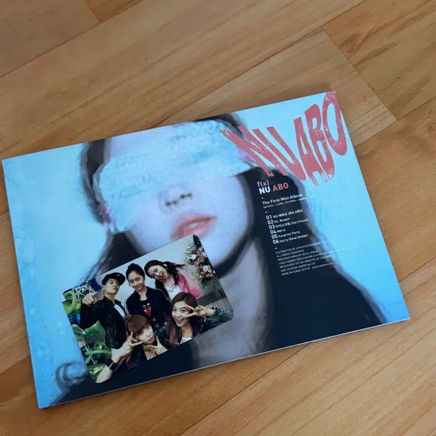 [BUNJANG] f(x) NU ABO Album CD Photocard / 에프엑스 누예삐오 F(X) NUABO NU예삐오 앨범 CD 포카O