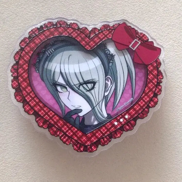 [BUNJANG] Danganronpa V3 Kirumi Tojo Heart Acrylic Stand / 뉴단간론파v3 토죠 키루미 굿즈 하트 아크릴 판매