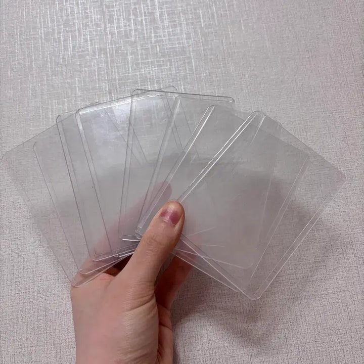 [BUNJANG] Photocard Sleeves Set (8 Pieces) / 투명 포토카드 슬리브 8개 세트