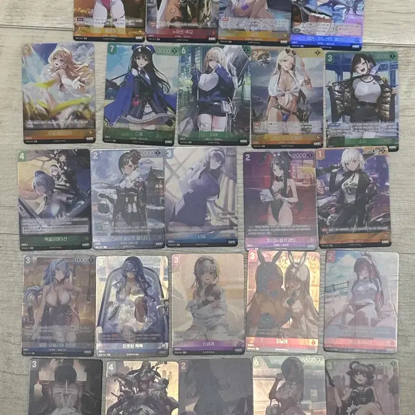 [BUNJANG] Nikke Nibel Arena SR Card Bundle Set / 니케 니벨아레나  sr 24종 일괄 판매