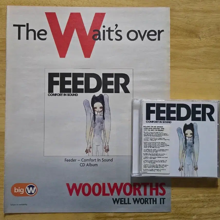 [BUNJANG] Feeder Comfort In Sound UK Edition CD / CD 음반 Feeder 피더 - Comfort In Sound 영국반