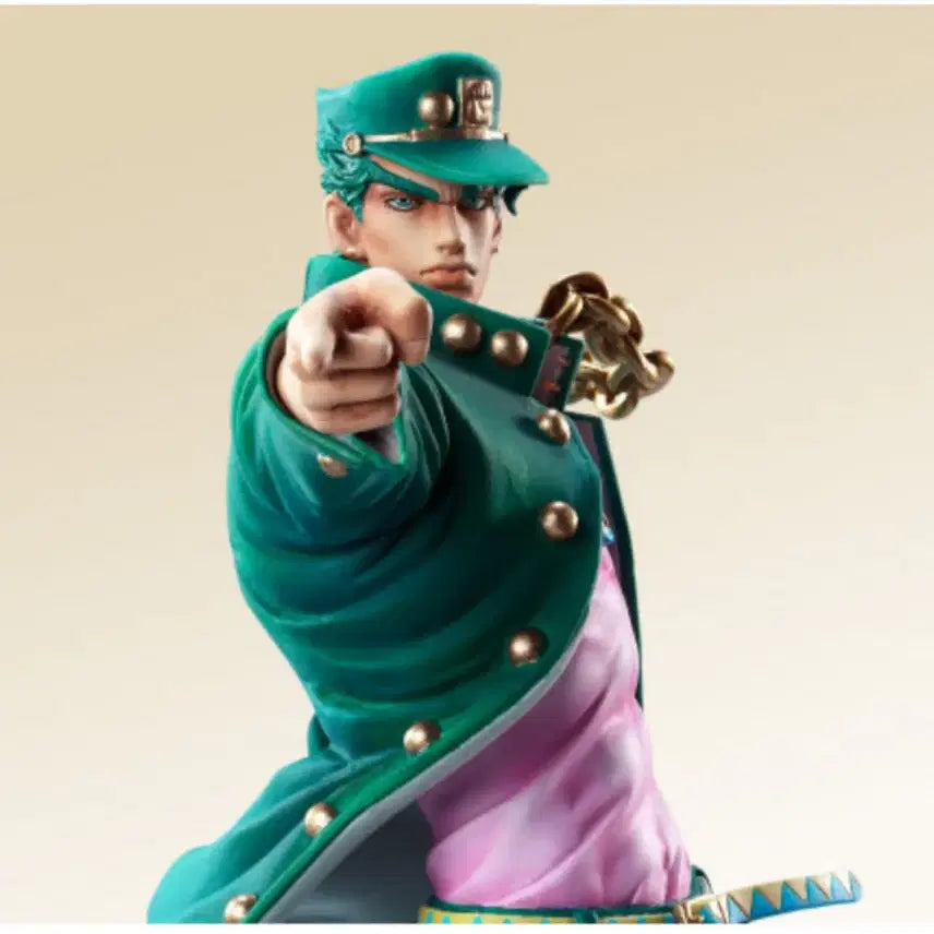 [BUNJANG] Statuerealm Jotaro Kujo &amp; Star Platinum Third Ver. Figure Set / 택포17.5) 2개 세트 죠죠 스태츄레전드 쿠죠 죠타로 스타 플래티나 서드 ver 피규어