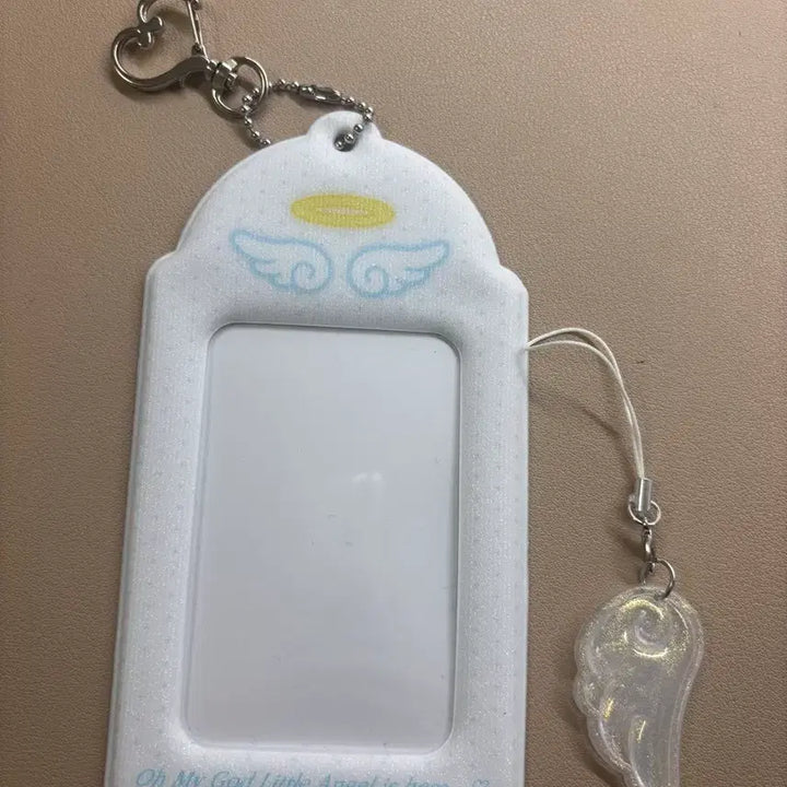 [BUNJANG] Fromable Photocard Holder with Angel Wing Keychain / 프롬아블 포카 홀더