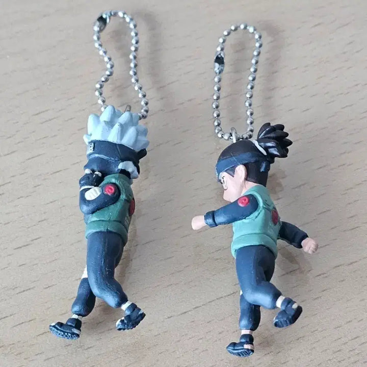 [BUNJANG] Naruto Kakashi &amp; Iruka Classic Keychain Bundle Set / 나루토 카카시 이루카 고전키링 일괄