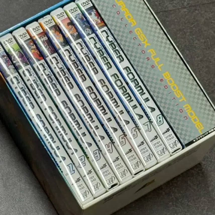 [BUNJANG] Future GPX Cyber Formula DVD &amp; Figure Complete Set (Japan Edition) / 일본판 / 사이버포뮬러 DVD 피규어 합본세트