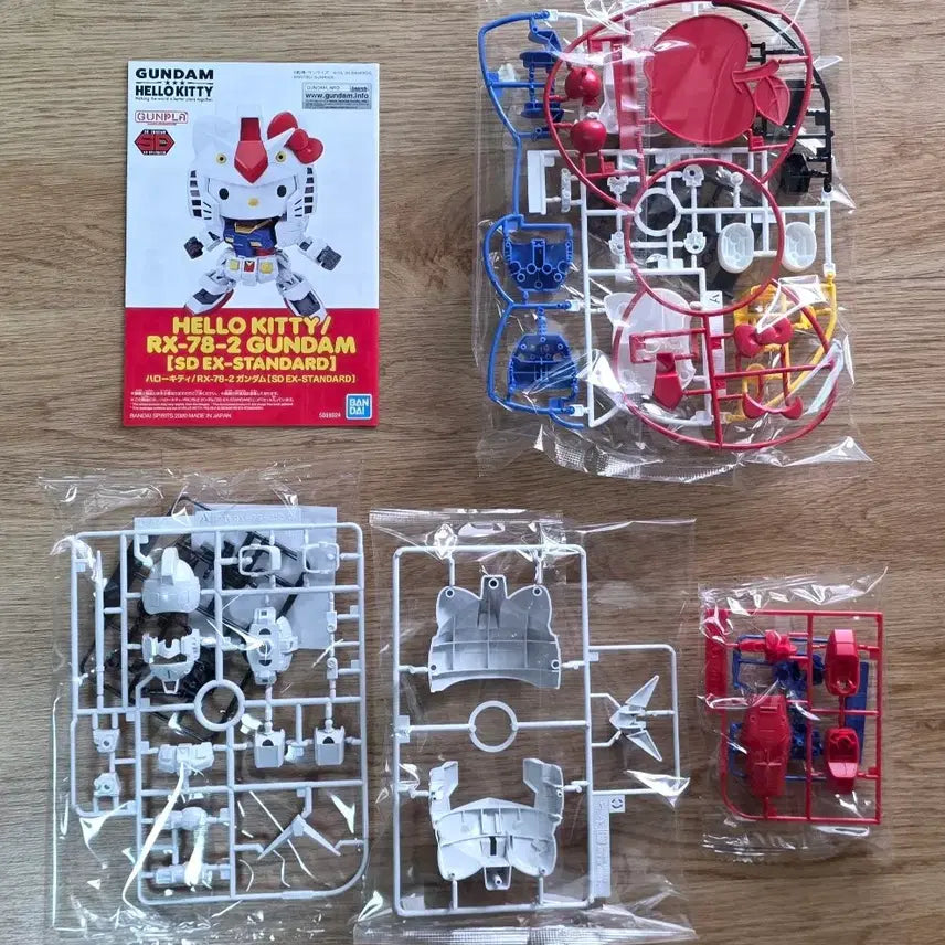 [BUNJANG] Bandai Genuine Kitty Gundam Hello Kitty Sanrio Collaboration Model / 반다이 건담 정품 키티건담 헬로키티 산리오 팝니다
