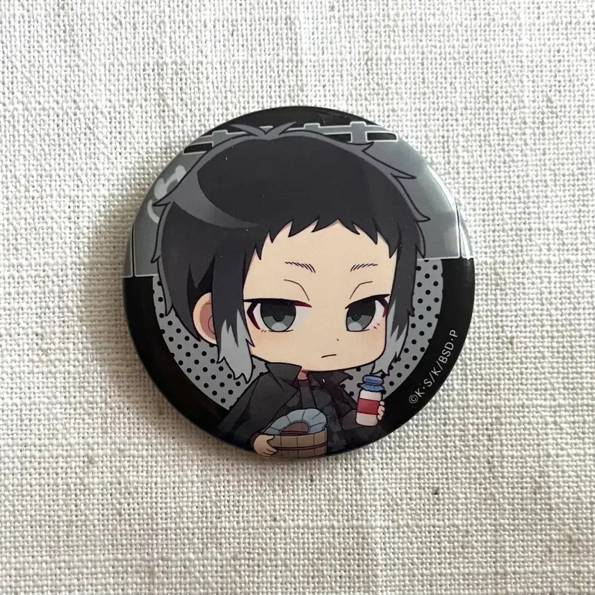 [BUNJANG] Bungo Stray Dogs Akutagawa Badge / 문호스트레이독스 문스독 아쿠타가와 뱃지 캔뱃지