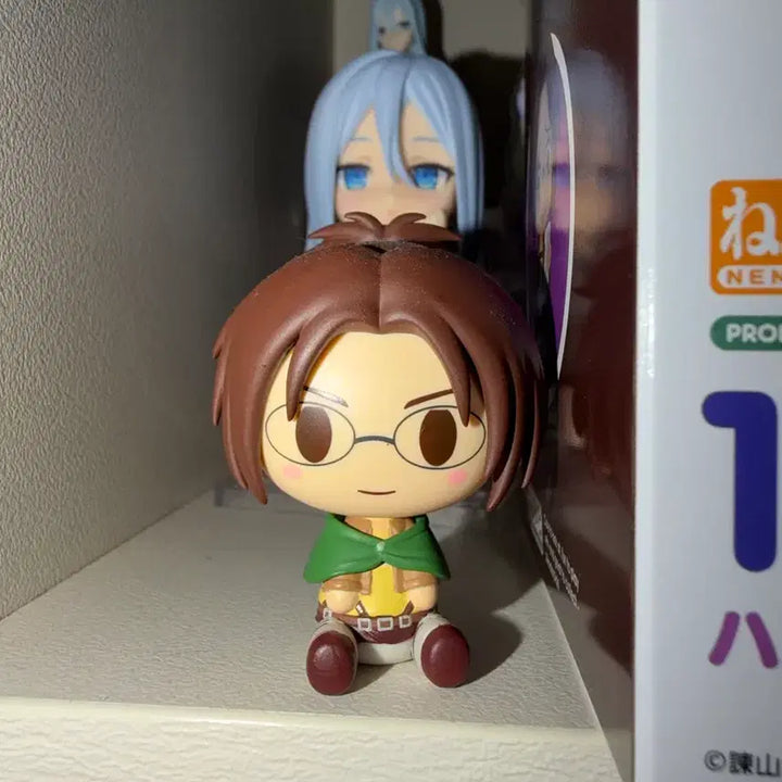 [BUNJANG] Attack on Titan Hange Nendoroid &amp; Chokonokko Bundle Set / 진격의 거인 한지 넨도로이드, 쵸코노코 일괄 양도
