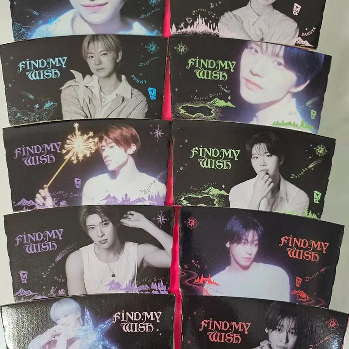 [BUNJANG] NCT WISH Mega Coffee Cup Holder Bundle Set / 일괄) 메가커피 엔위시 컵홀더
