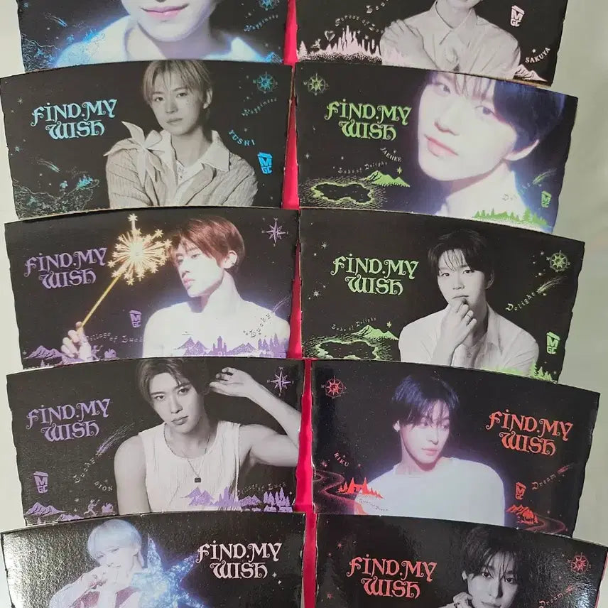 [BUNJANG] NCT WISH Mega Coffee Cup Holder Bundle Set / 일괄) 메가커피 엔위시 컵홀더