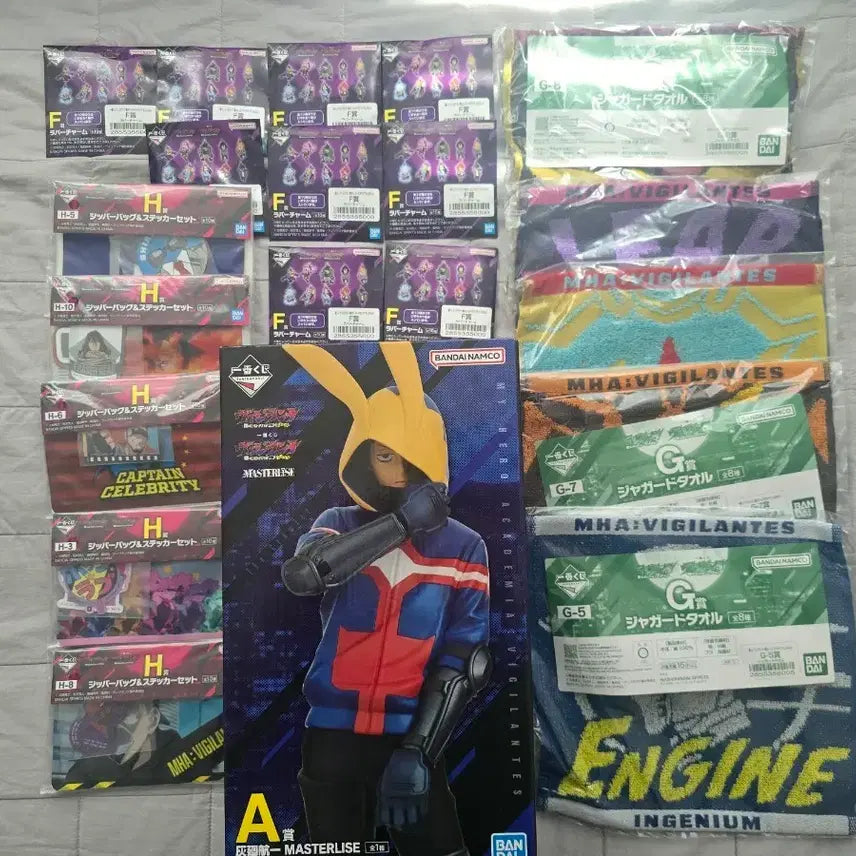 [BUNJANG] My Hero Academia Vigilantes A Prize + Lower Prize Figure Bundle Set / (택포6.5) 나히아 비질랜티 a상 + 하위상 일괄
